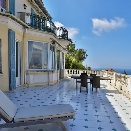 公寓 Mont Boron - Wifi, Ac, 4 Pers, Piscine, Parking